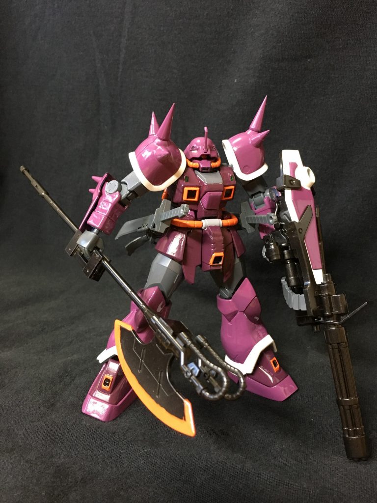 そしてヒートサーベルも装備させてフル装備
最終決戦装備のような感じです