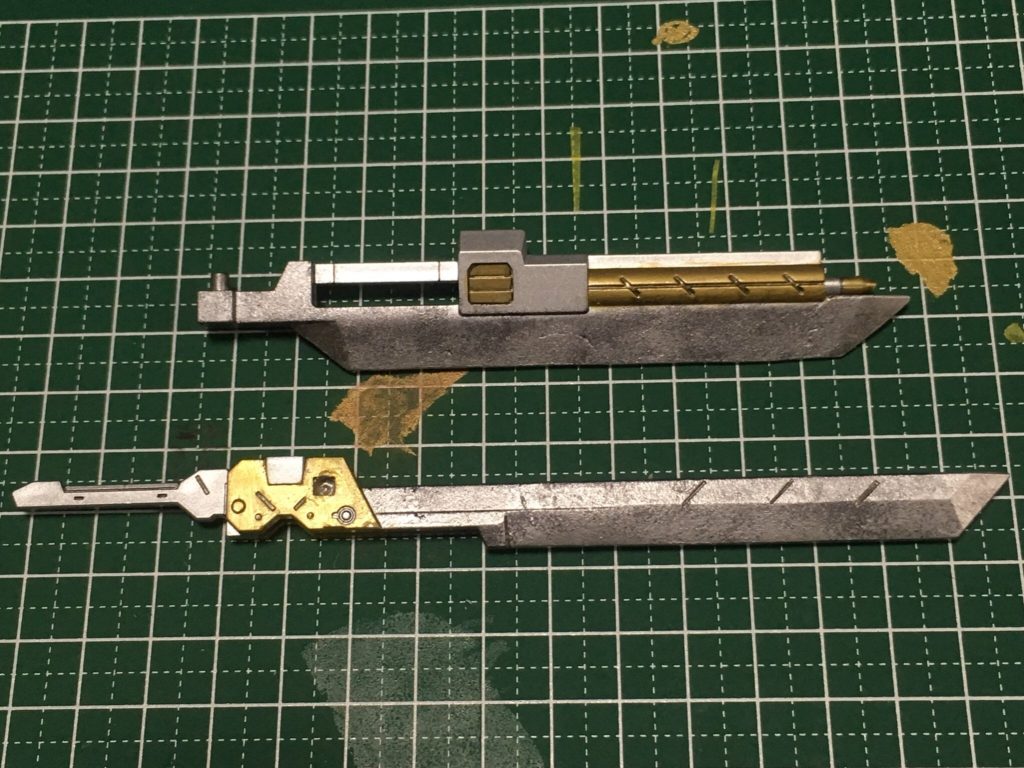 こんな感じで分離出来ます!バスタードチョッパーのダインスレイヴも塗装でギチギチになってしまった為に射出出来ないですw