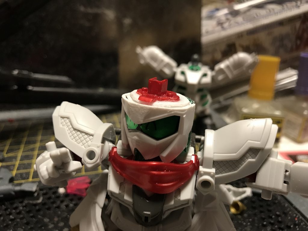 顔は騎士ユニコーンのものを移植