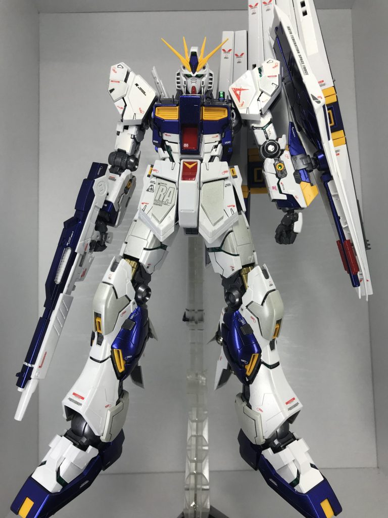 MG νガンダム ver.ka オリジナルカラーリング パールとメタリック塗装–4枚目/制作者：モルガナ