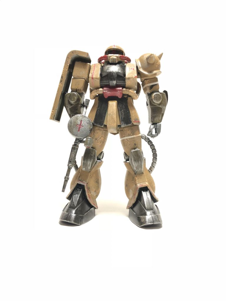 まえ

マスターグレードザクを彷彿するデザインかっこいい☆

これ定価¥300は安すぎる！