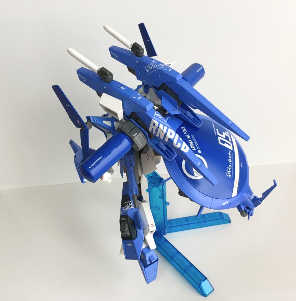 大型のレドームはアイザックのを流用してます(´∇｀)