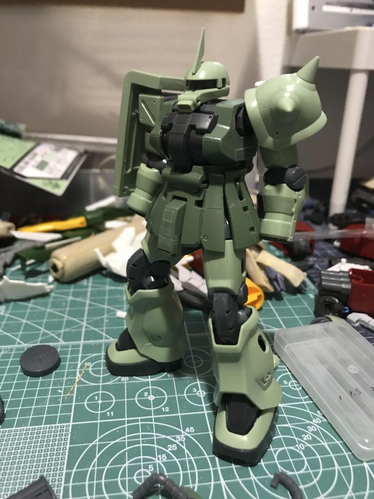 これから塗装が始まります。その1