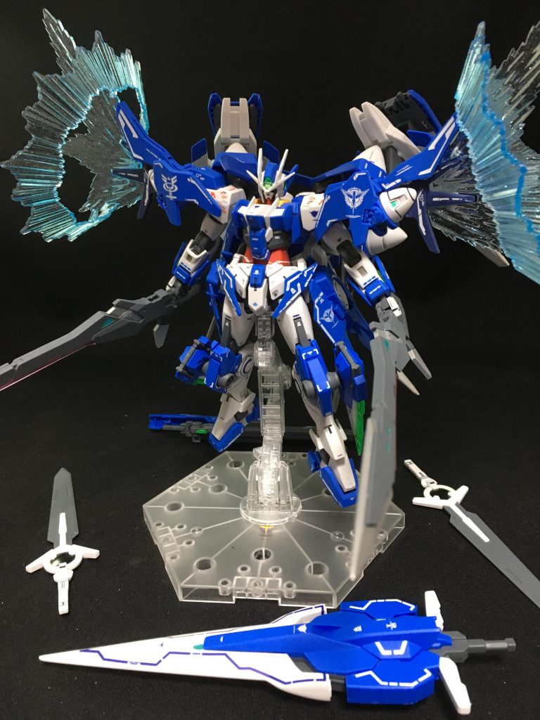 トランザム、ですが機体色は素体のままなのでブラックライトを当てたりして発光はしません、あしからず。