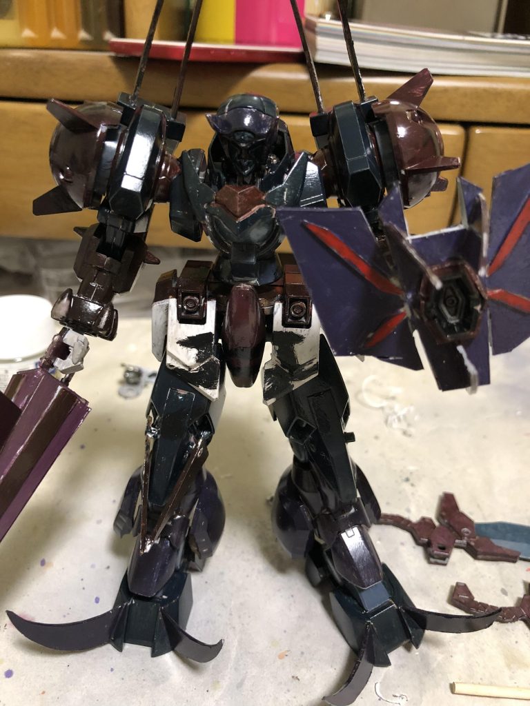 ウェザリング前です。まだ関節が生きていた頃。なけるぜ。