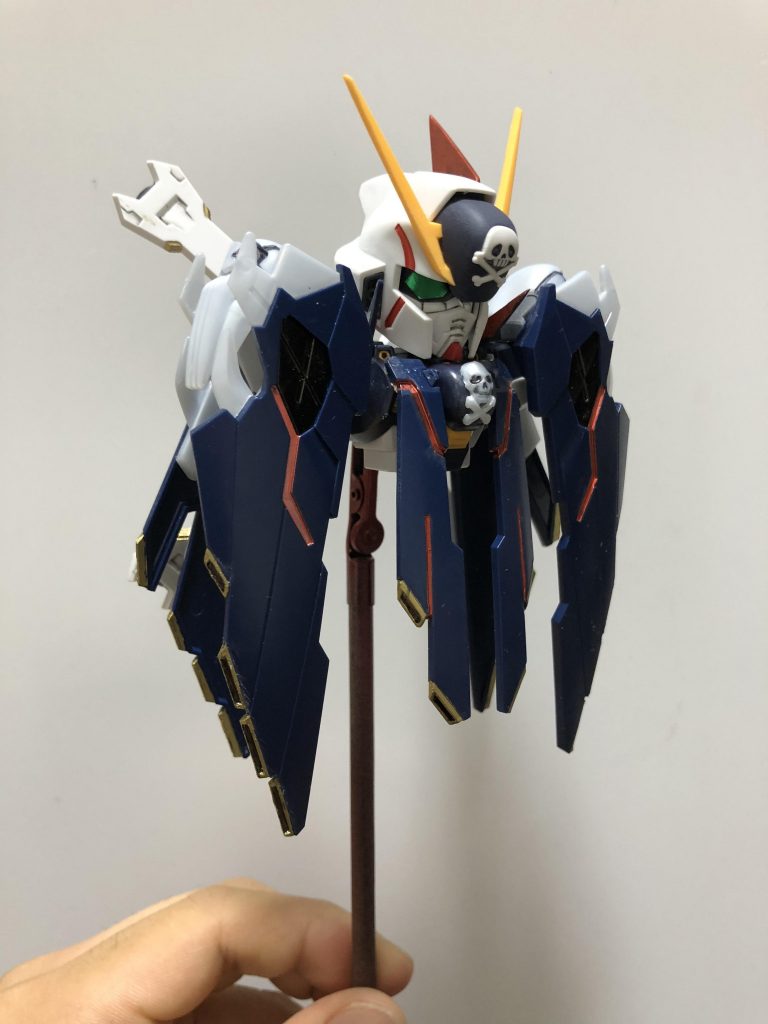 なお、フルクロスユニットはパテで接着しているため、着脱不可です(^^;