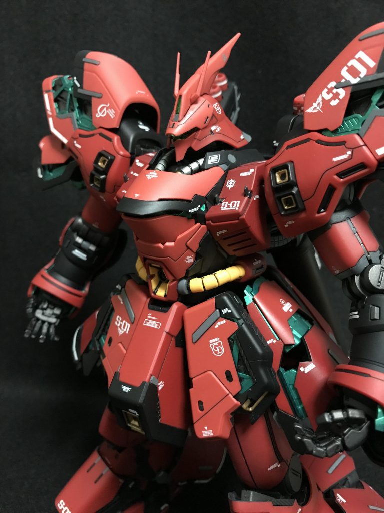 MG 1/100 サザビー ver.KA–2枚目/制作者：@gyuuuutora