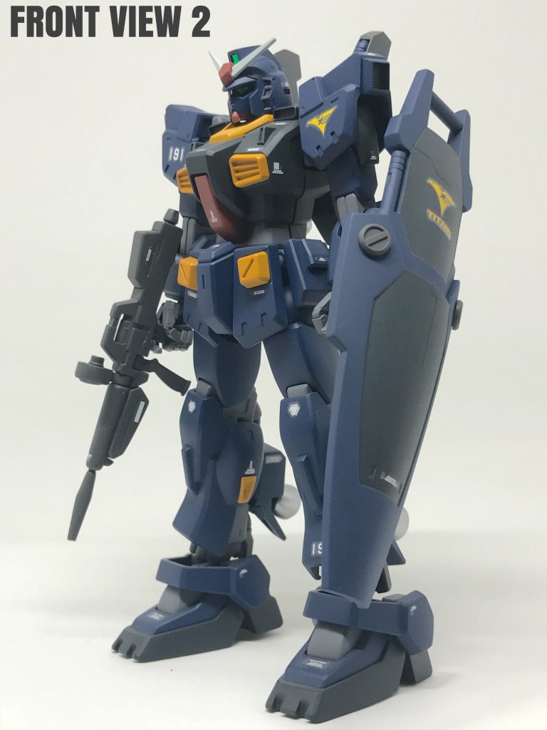 ビームライフルとシールドはGP01フル
バーニアンからの流用です。