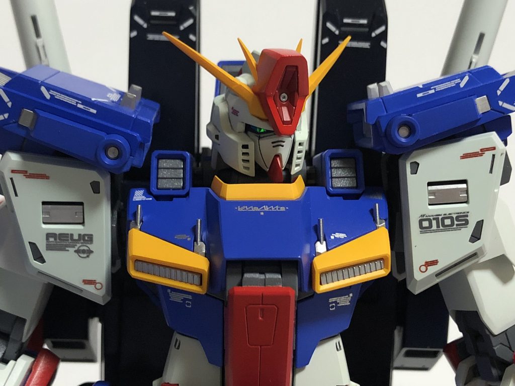 アップで。頭部の改修がメインなので違いがわかるかと。