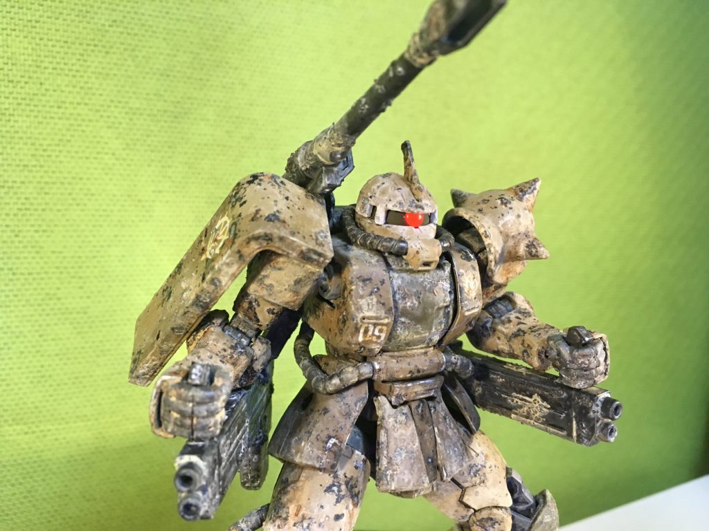 HG 1/144 ザク・ハーフキャノン–4枚目/制作者：@NOA20182