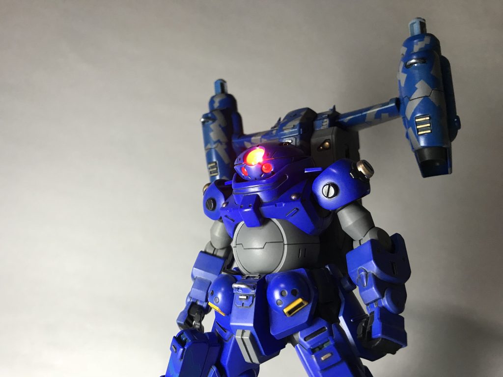 試しに光らせてみました!