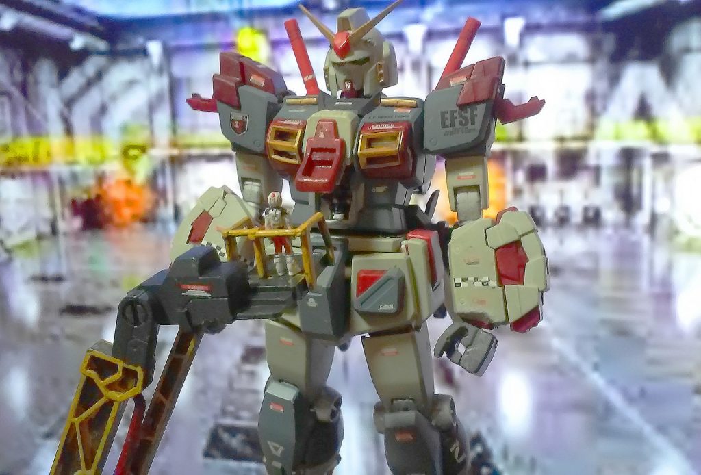 ガンダム試作５号機　ロールアウト–2枚目/制作者：sora