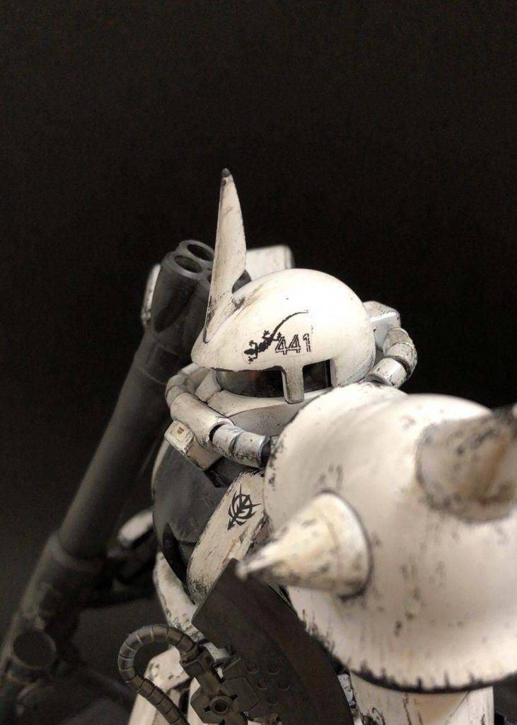 MG MS-06J ZAKUⅡ “WHITE OGRE”–4枚目/制作者：こなもん