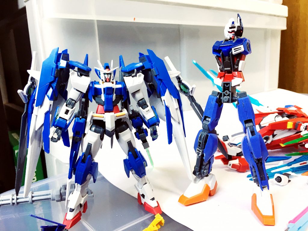 ## 制作過程
初期段階、この頃はメガ式やスクランブルを使用して完成させようと考えていました。