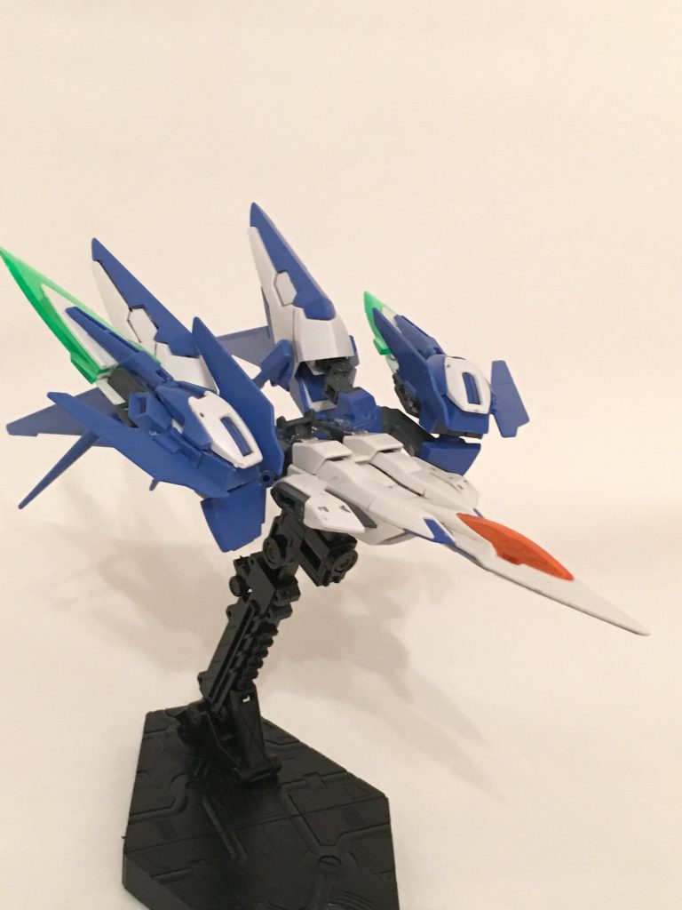 バックパックは分離して、オーライザーの機首部分と合体。トランザムオーライザーとなります。