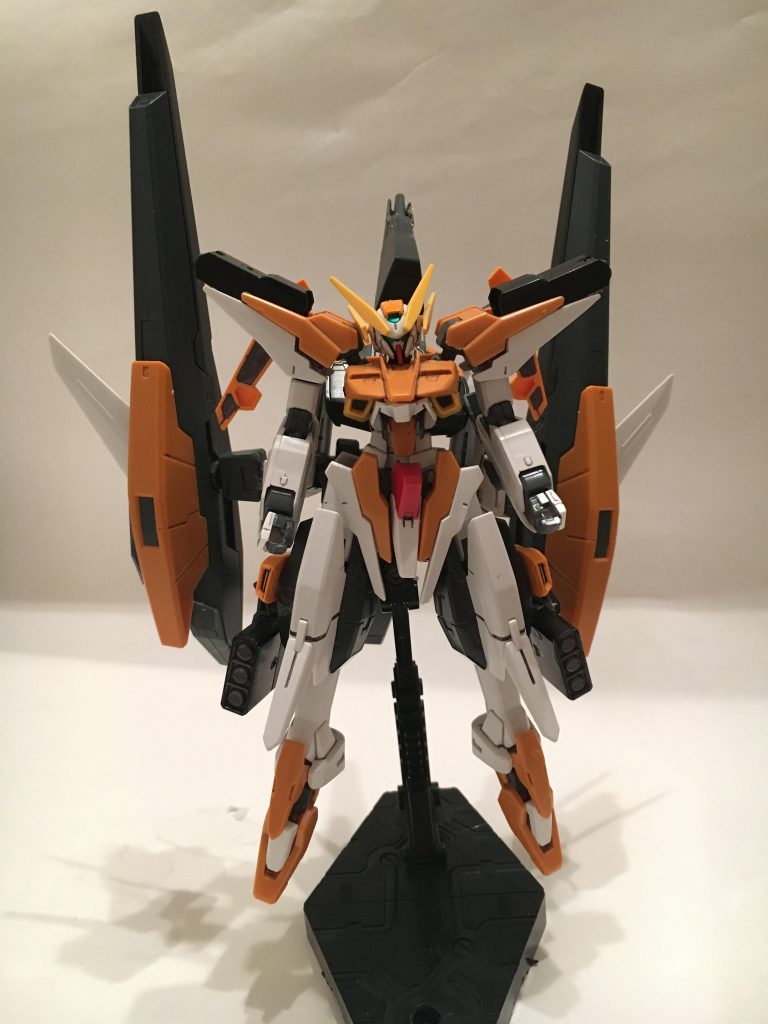 設定 劇場版の後のガンダムハルートの改修機。機動性が強化され、ブレイブ以上の速度、機動性を持っている。