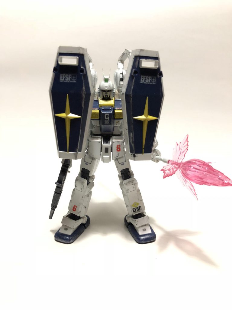 シールド展開
 
もっとグリグリ動くとイイのにな。