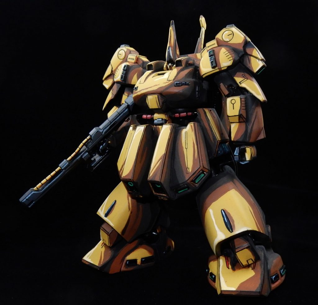 HGUCジ・Ｏ　アニメ塗りイラスト風–5枚目/制作者：今日