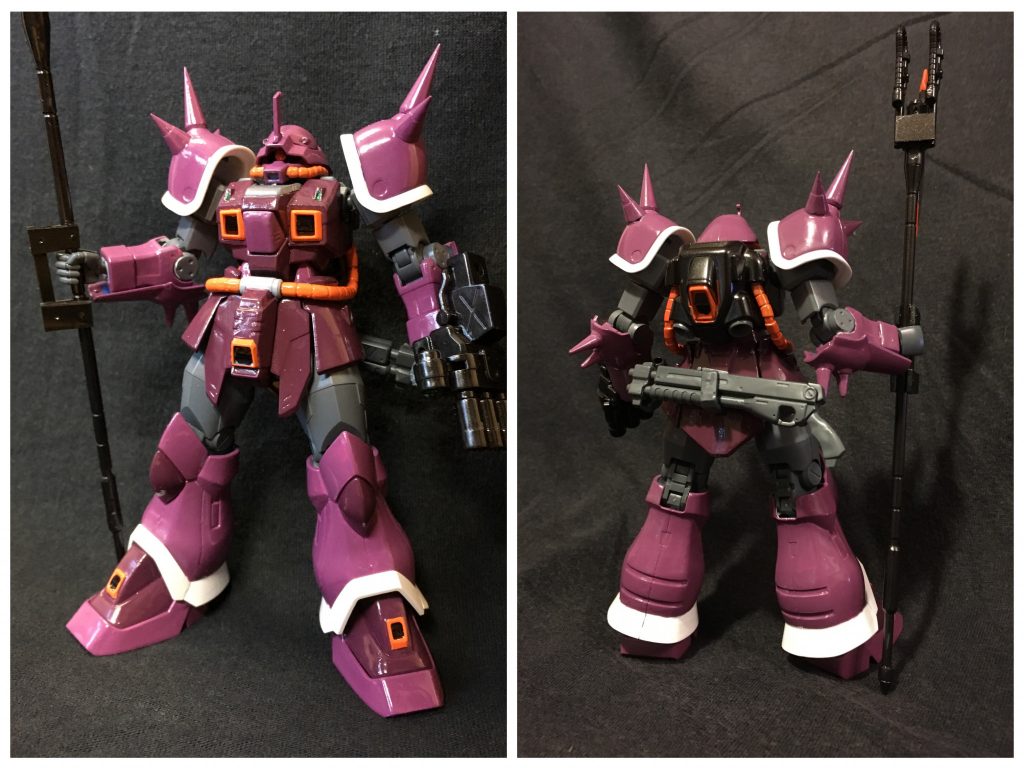 フロントビューとリアビュー