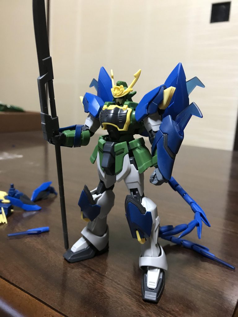 槍を足してみたり。