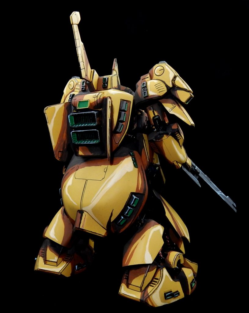 HGUCジ・Ｏ　アニメ塗りイラスト風–7枚目/制作者：今日