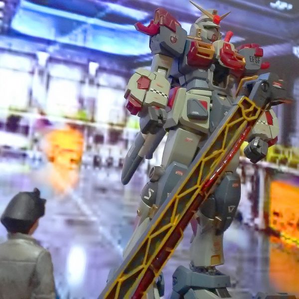 ガンダム試作５号機　ロールアウト