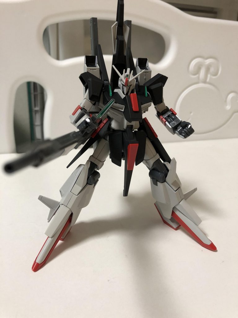 メガビームライフルの取り回しって大変そうですね（笑）