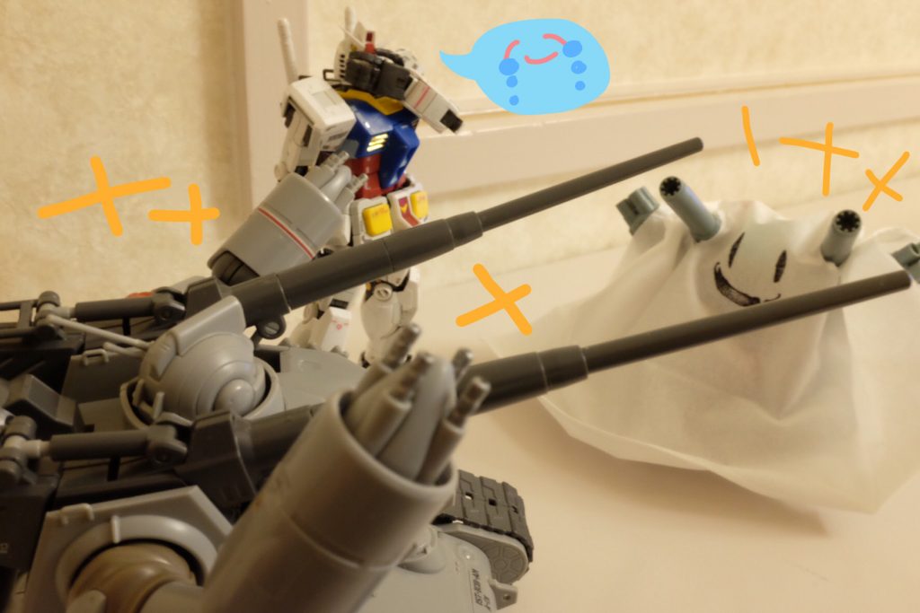 タンク:がおー! おばけだぞー!
ダム:あ、やべ、可愛くて涙出てきた……エンジェル……
プロト:何言ってるの?