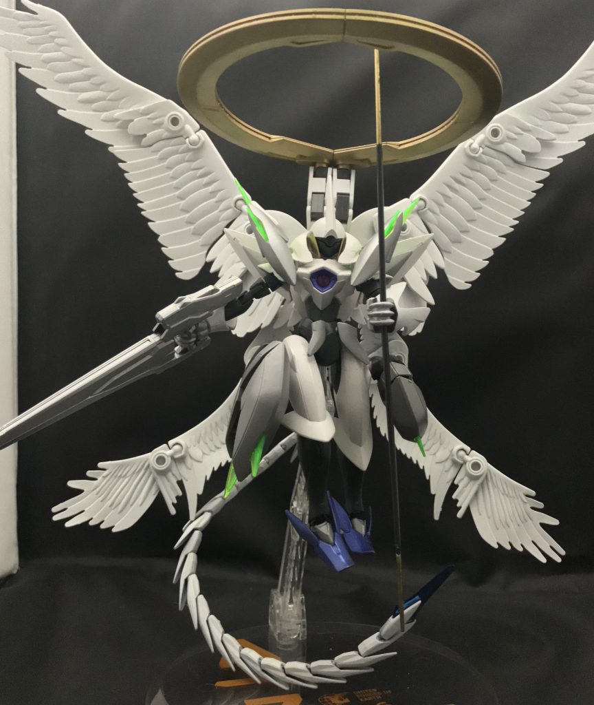 頭上に組むことでハィロウポジションに。
これがしたくて…。
スターゲイザー様々です。