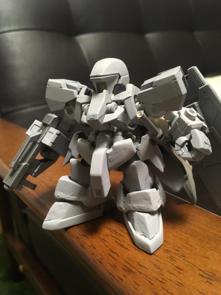 サフ吹いたところ案の定ガタガタに。