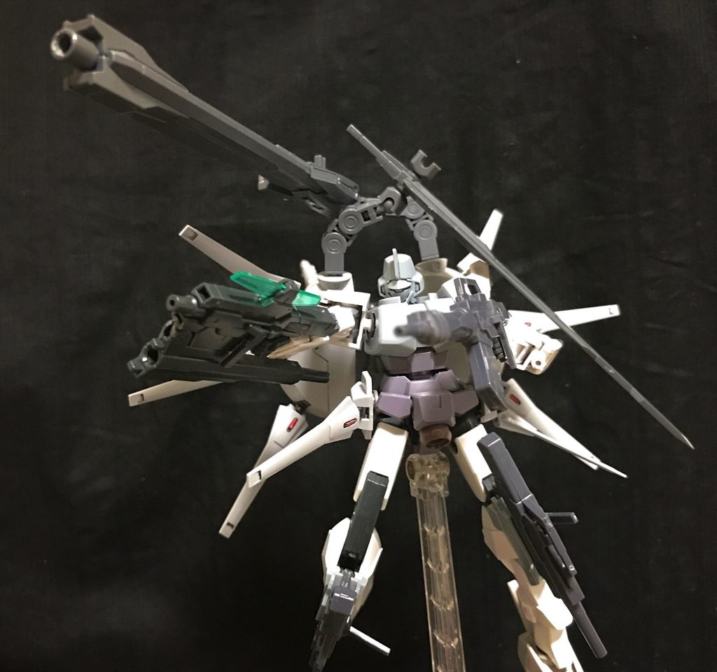 バスターソードとロングライフルめっちゃ動けます