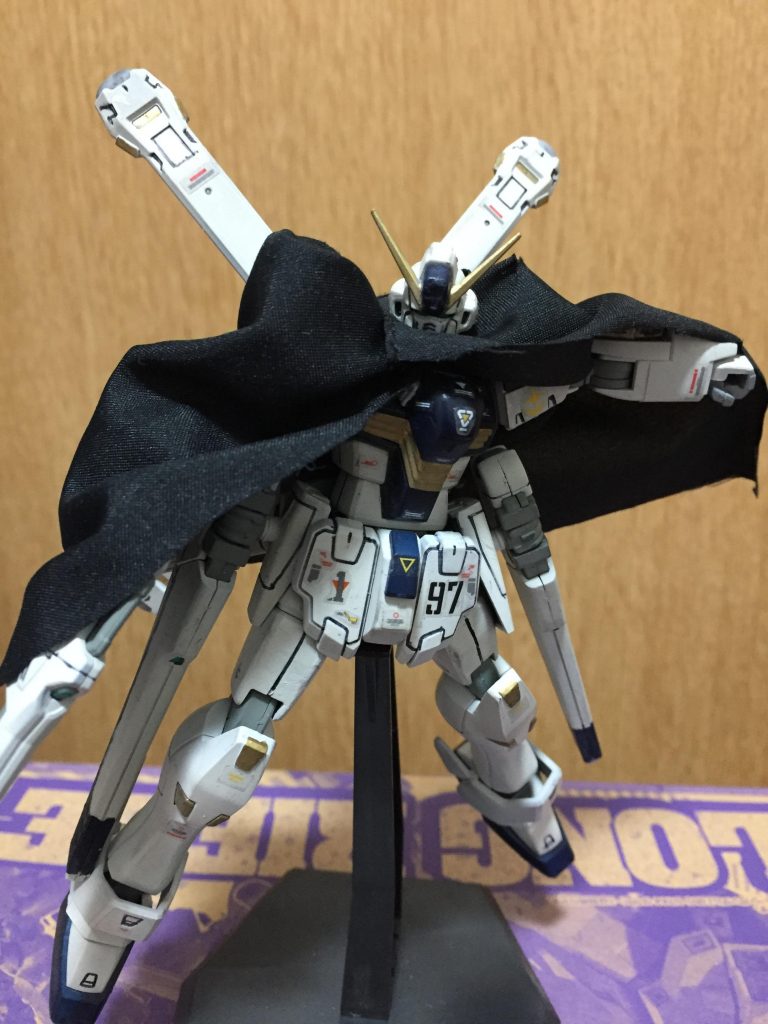 傘の布を使用。