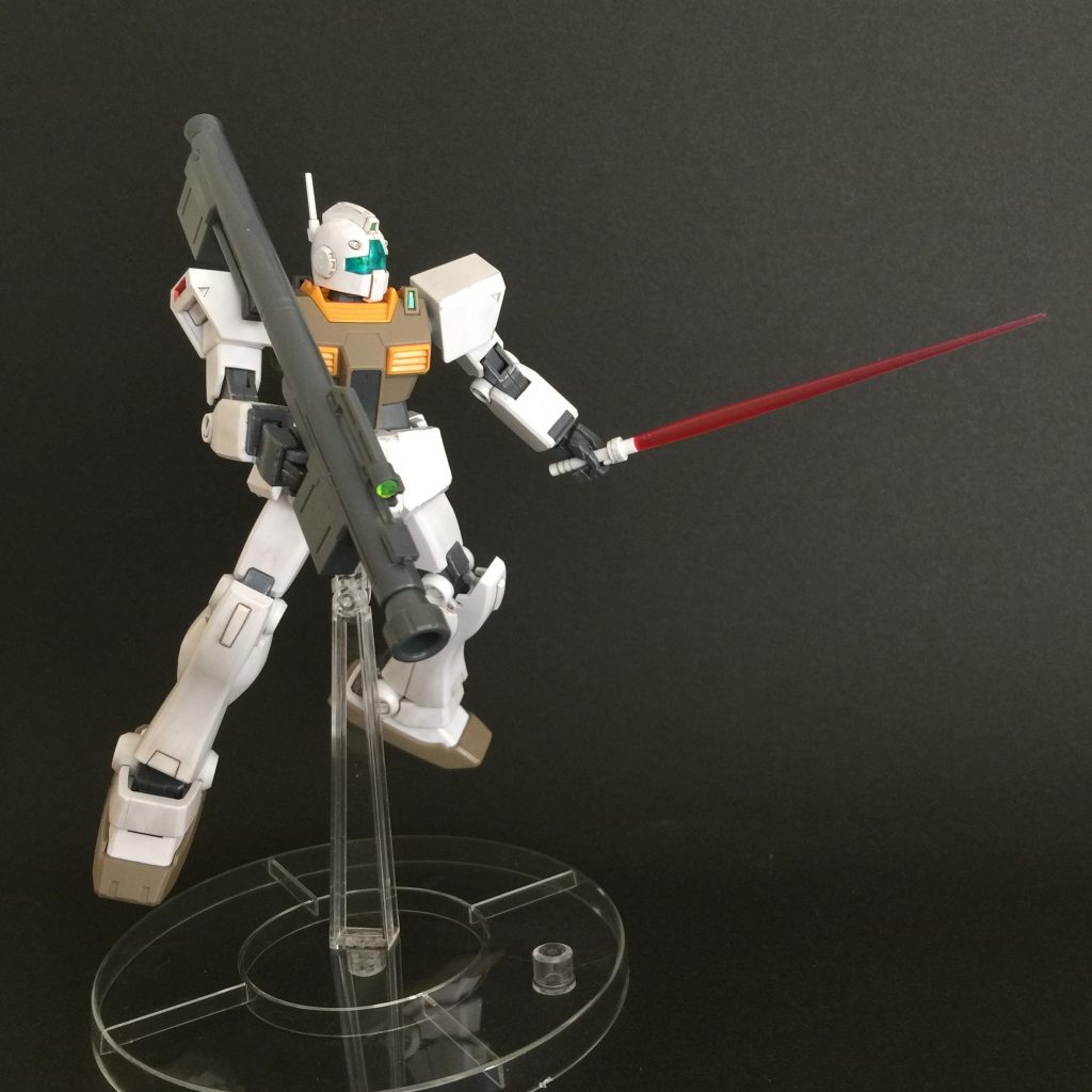 シールドは他作品への流用の為有りません。
バズーカはエコーズジェガンから( ^ω^ )

なんとなくエゥーゴ仕様にも見えてきますね。