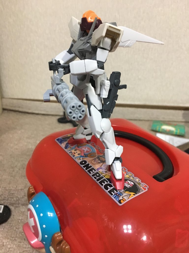 第二案
ジムヘッドにノーネイムのくるぶしつけたら「あれ?スコープなドッグになんか似てね?」となりゴールが定まった頃