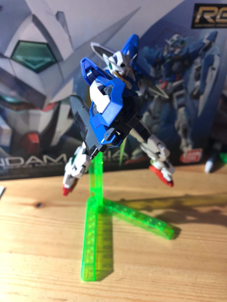 スミ入れ前ですが…

GNソードとGNブレイドは刃部がシルバーメッキで再現されてます。

GNソードかっこいい°˖✧◝(⁰▿⁰)◜✧˖°