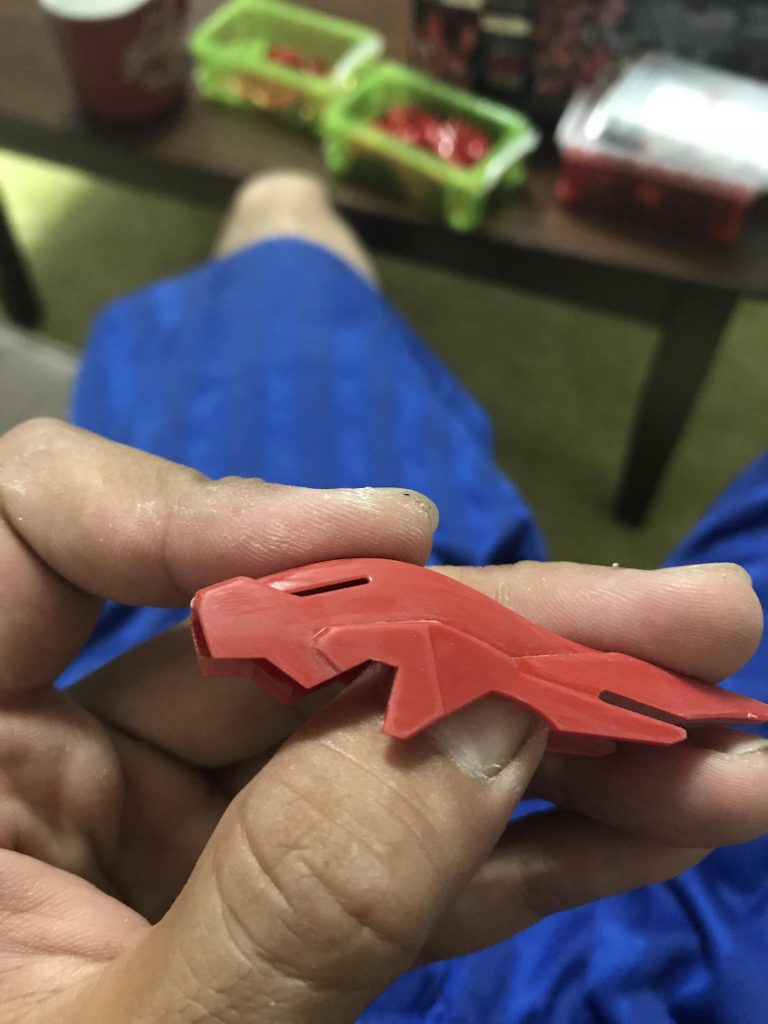 消しちゃったら最後全ての表面処理を開始