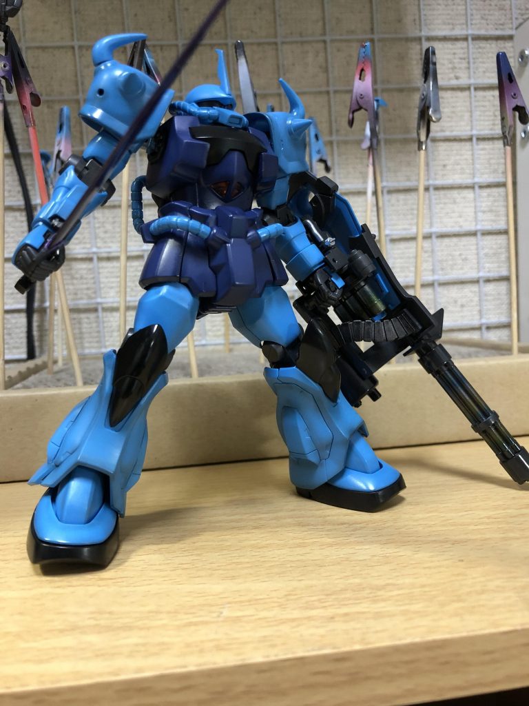 つや消しクリアー前です！