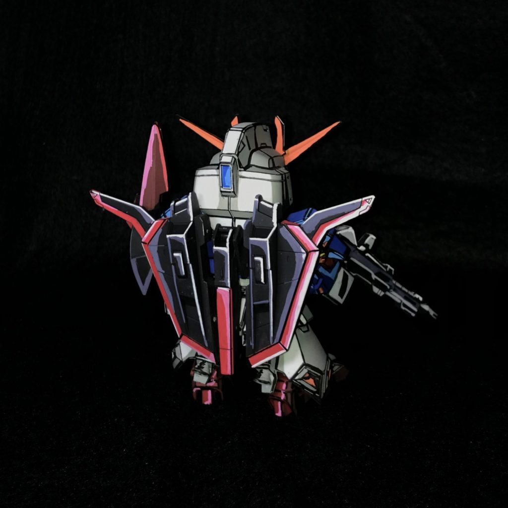 SD クロスシルエット Zガンダム イラスト風塗装–3枚目/制作者：ソネ