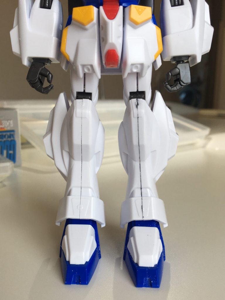 スネが太いので1.5mmくらい幅詰め