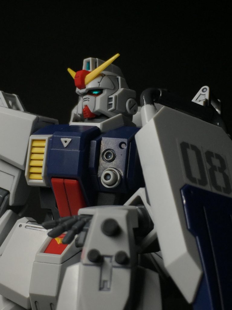 【HG】陸戦型ガンダム パラシュートパック装備–2枚目/制作者：ふくすけ