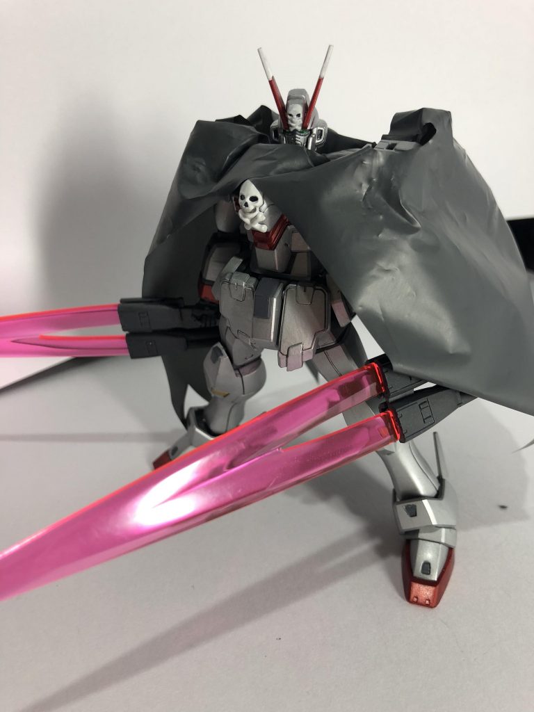 マントの装着が難しいです