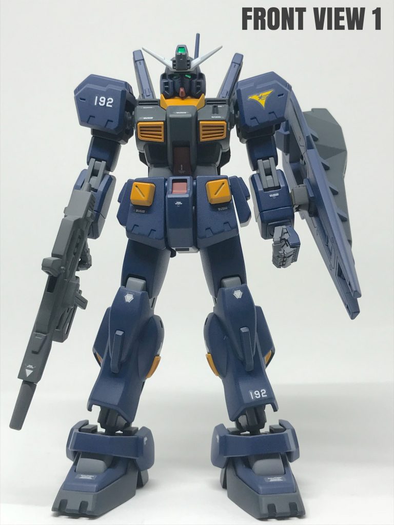 脳内設定的には、先に投稿したマークⅡ君
とプロトマークⅡ君の間のミッシングリング
に位置する機体として作成しました。