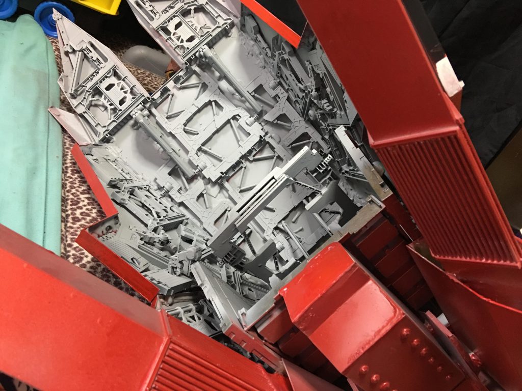 ビグラング内部を改修しました。