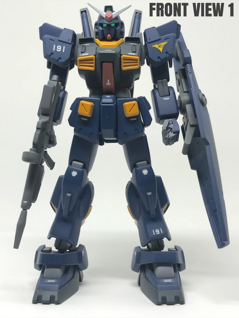 基本、本体はマークⅡ君ですが、ジムカス
やクゥエルがミックスされてます。
どのキットもマークⅡ君と親和性が高く、
取り付け自体は、ほぼ無改造で出来たの
ですが、流石に形状改造や加工は必要
でした。 (^_^;)