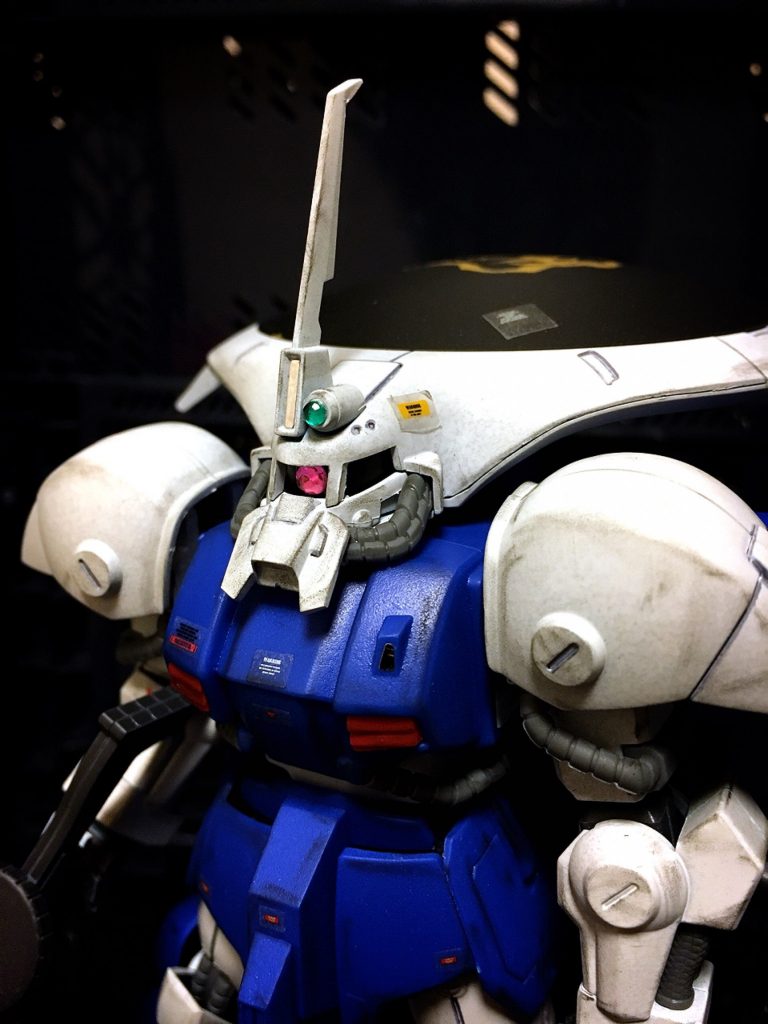 モノアイはHアイズに変更、集光率を上げています。