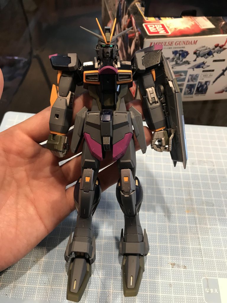 仮組みここからデカール貼り