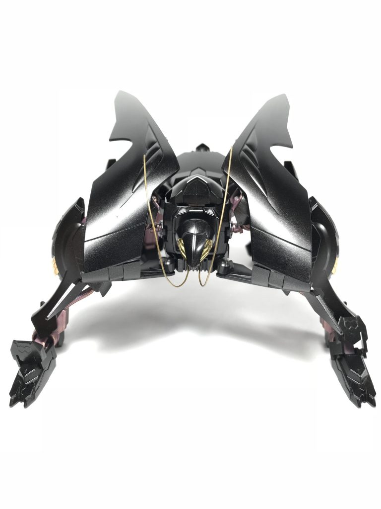 ## 〜機体解説〜
ガンダムを象徴する1文字としての“G”。ですが、巷で“G”が意味するものとは…
台所などの暗がりに潜む黒光りするあの昆虫。そう、ゴキちゃんですよねw
てな訳で、ガンプラで“G”作ったろ(☝︎ ՞ਊ ՞)☝︎!!!
という流れで作った作品ですwww