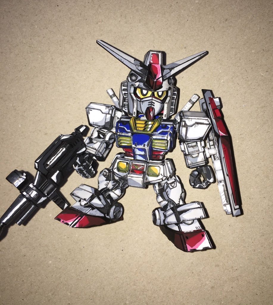 フラッシュ撮影下だとこのように絵っぽくみえます