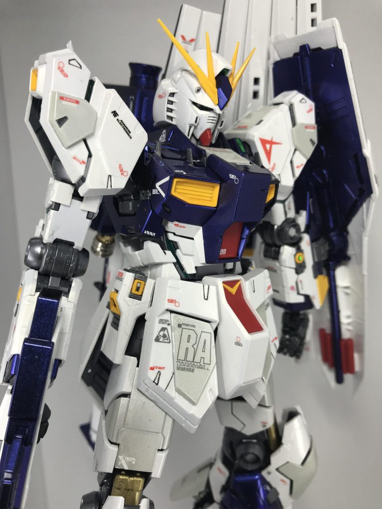 MG νガンダム ver.ka オリジナルカラーリング パールとメタリック塗装–7枚目/制作者：モルガナ