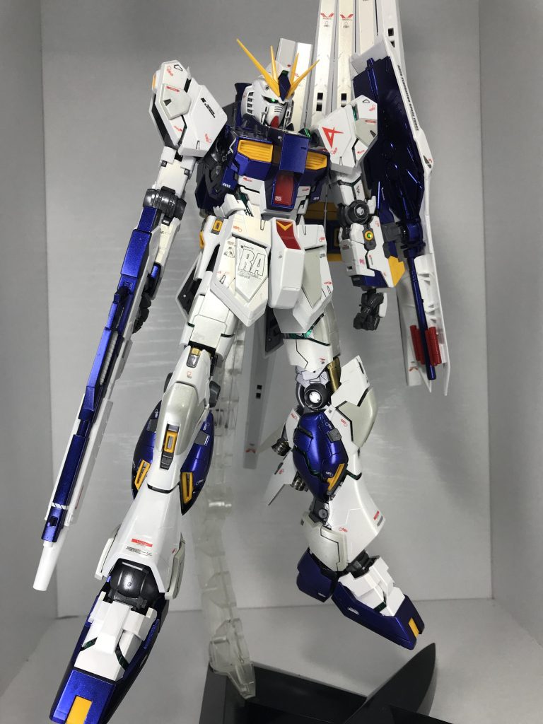 MG νガンダム ver.ka オリジナルカラーリング パールとメタリック塗装–2枚目/制作者：モルガナ